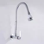 Высокое качество одной холодной воды настенный Площадь кухни кран