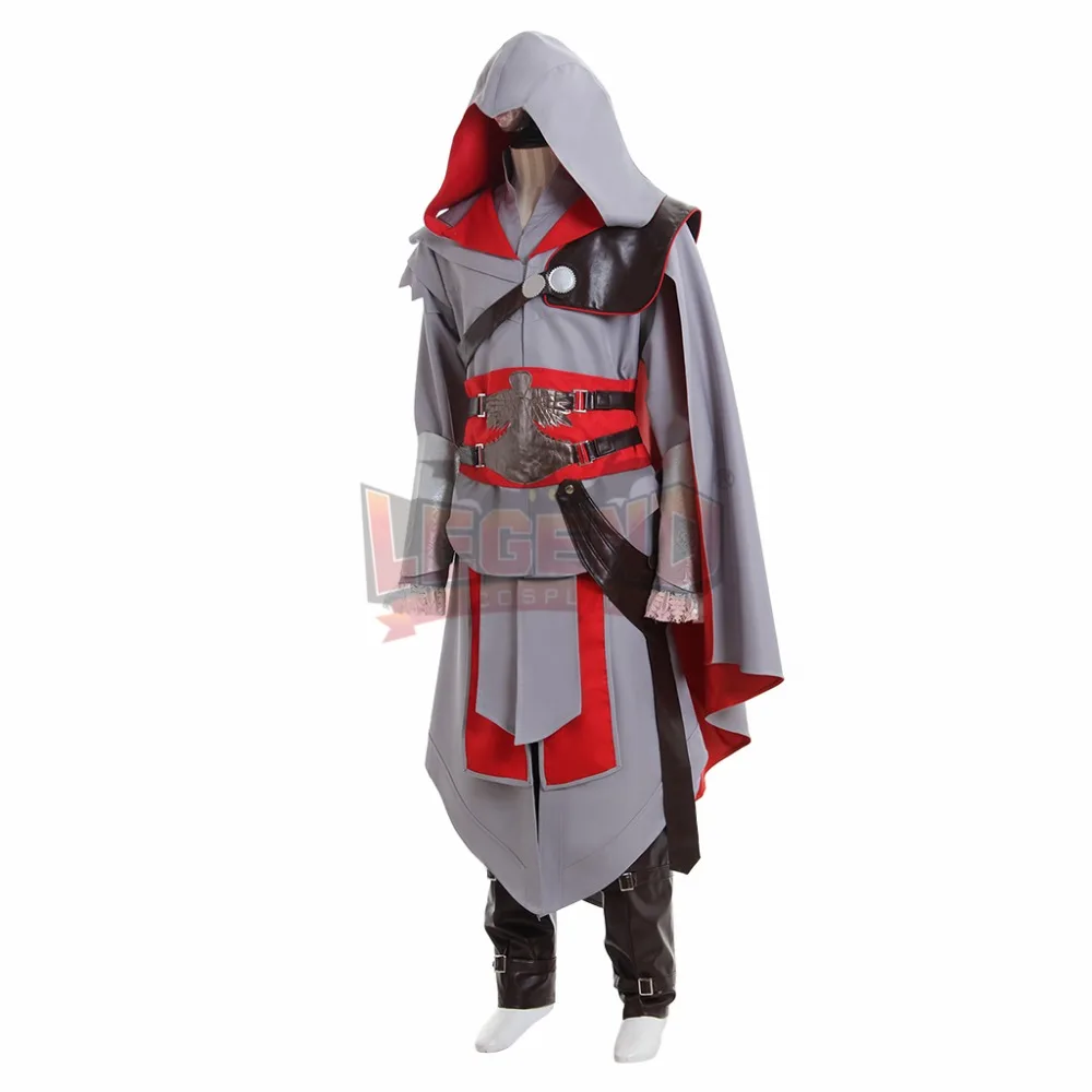 Мужской костюм для косплея полноразмерный на Хэллоуин Эцио слуховой АС|halloween men