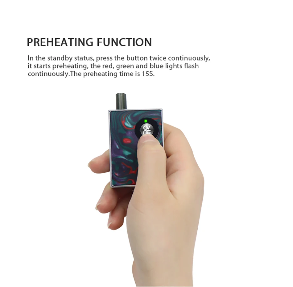 Набор Ovns JC02, стручок Vape, 650 мА/ч, электронная сигарета с 1,0 мл, картридж с испарителем, vape Tank Vs Voopoo Drag Nano Kit