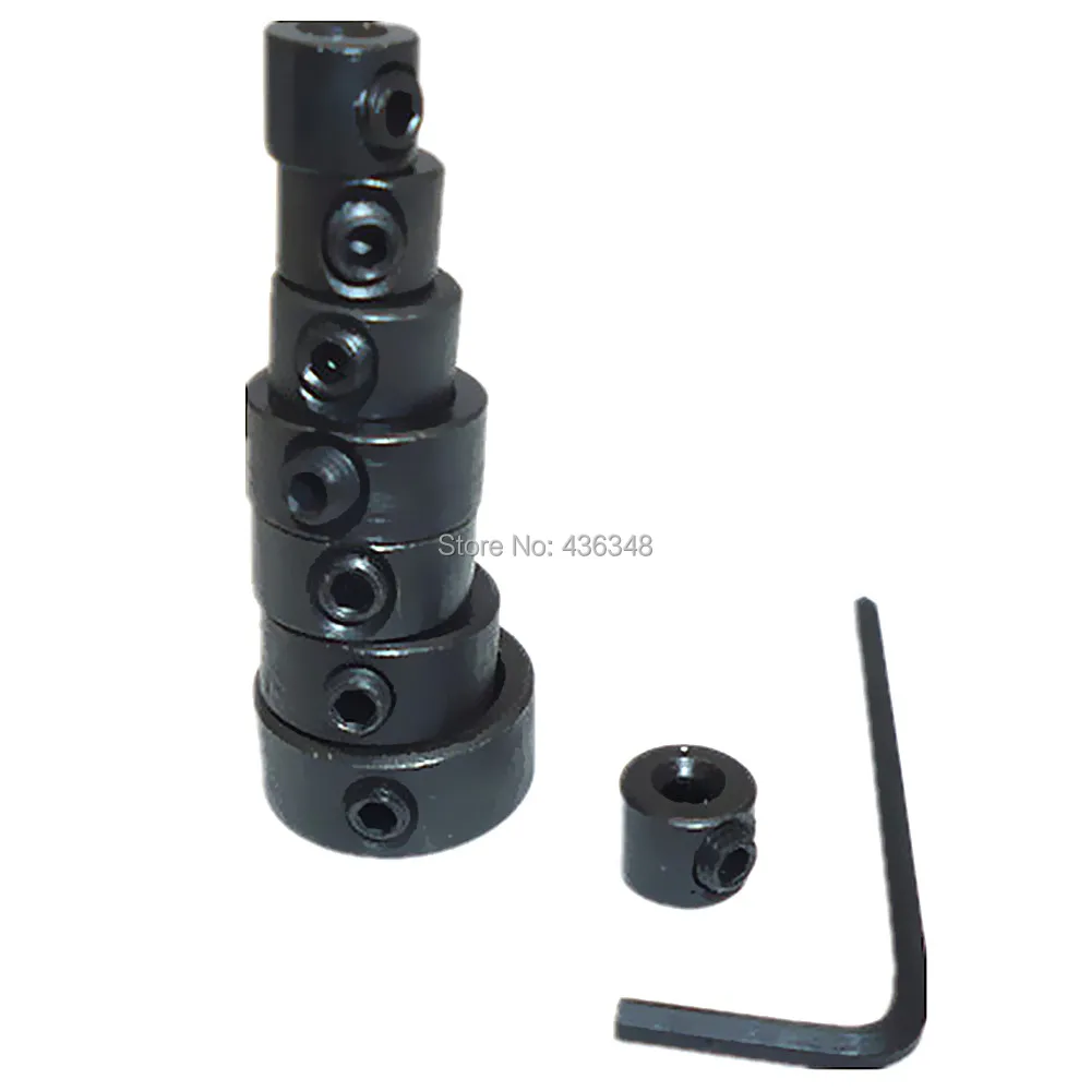 8 шт. метрические буровые долота Вал Глубина стопа воротники