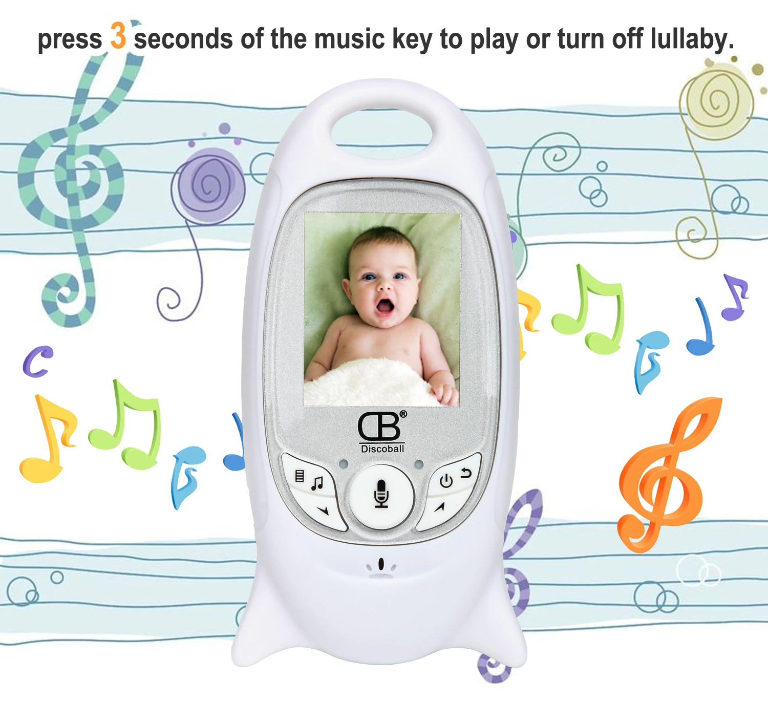 Wireless x детский спальный монитор видео Беспроводной Детский Монитор Baba камера безопасности 2 способа разговора ночного видения Светодиодный контроль температуры
