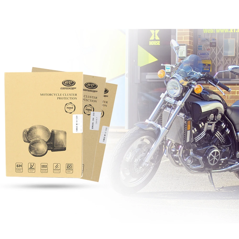ZSDTRP For Yamaha MT-07 FZ-07 MT09 FZ09 for Kawasaki Z900/Z650 Cluster Scratch Speedometer Film Screen Protector 2014-2017 | Автомобили и