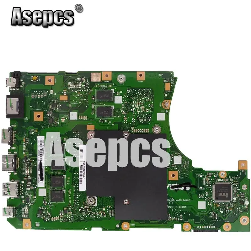 Asepcs X556UV материнская плата для ноутбука For Asus X556UQ X556UB X556UR X556U X556 тест оригинальная