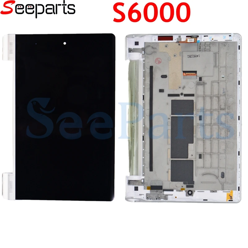 Новый ЖК дисплей 10 1 дюйма для Lenovo IdeaTab S6000 панель монитора с сенсорным экраном