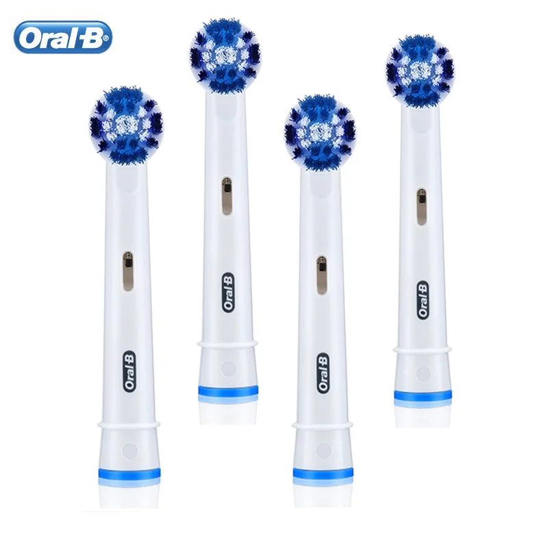 Насадки для зубной щетки Oral B взрослых отбеливающие головки зубов с мягкой