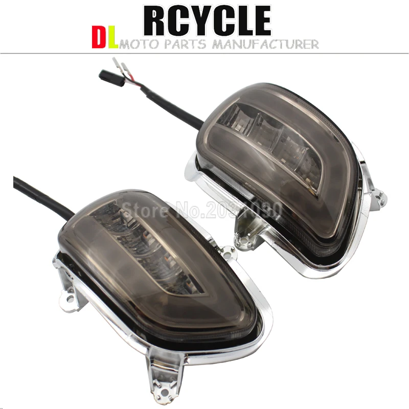 СВЕТОДИОДНЫЕ указатели поворота для мотоцикла Honda F6B 13-17 Goldwing GL1800 2001-2017 2002 2003 2004 2005