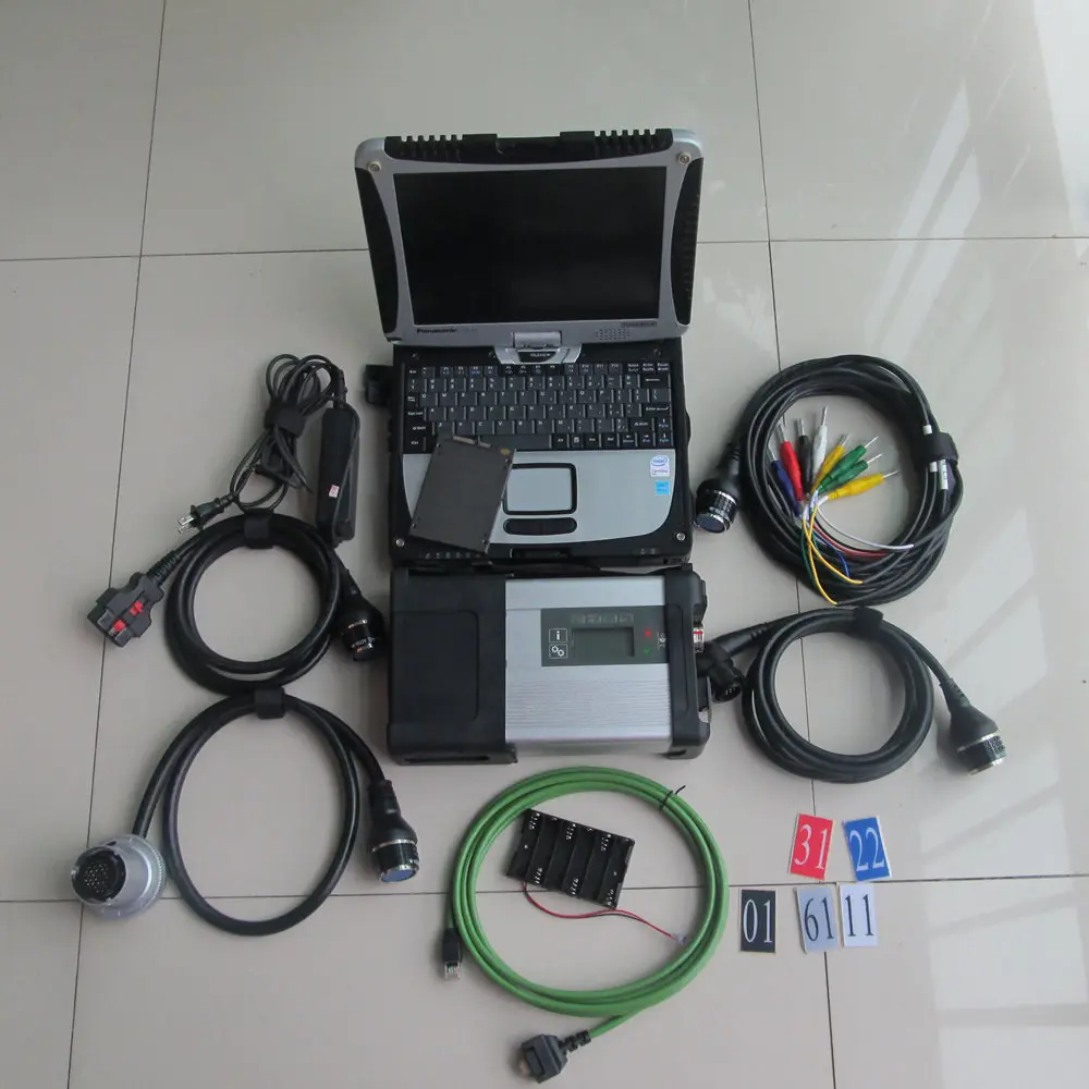 Компактный Диагностический инструмент MB SD C5 Star Diagnosis Sd Connect 5 с программным