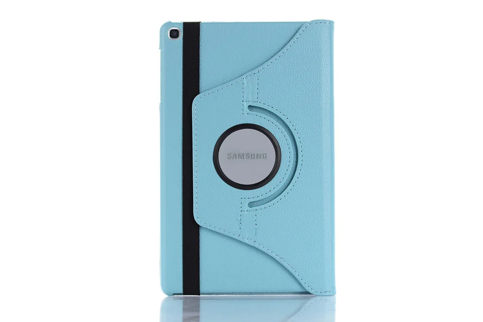 Light Blue Чехол для samsung Galaxy Tab A 10," SM-T510 SM-T515 T510 T515 360 градусов вращающийся стенд чехол для Galaxy Tab A 10,1 - Цвет: Light Blue