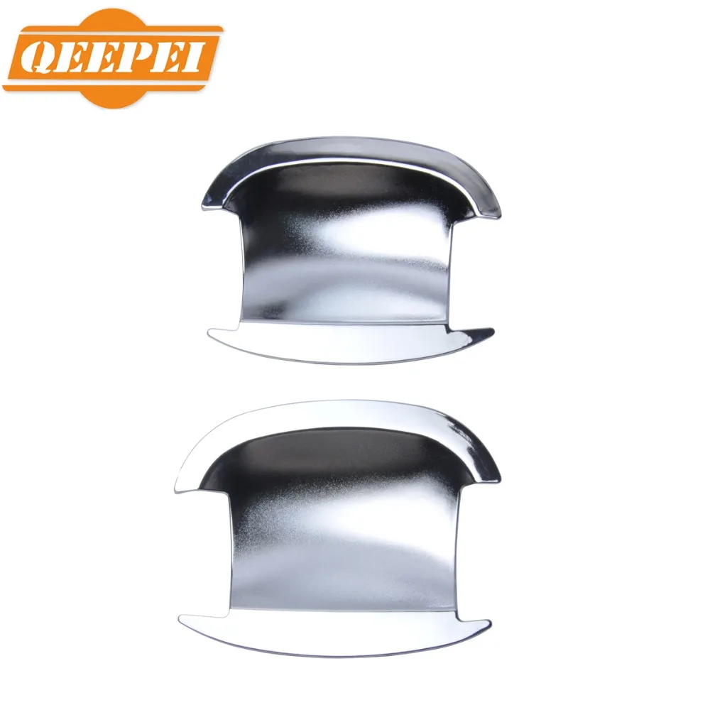 QEEPEI 4 шт. дверные ручки Крышка Чаша для V/W Passat B6 3C 2006 2007 2008 2009 2010 2011 аксессуары