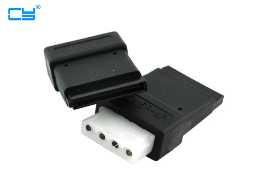 SATA 15Pin Pwoer разъем Женский к Molex 4pin IDE жесткий диск адаптер 2 шт./лот|ide female|sata 15pinhard disk