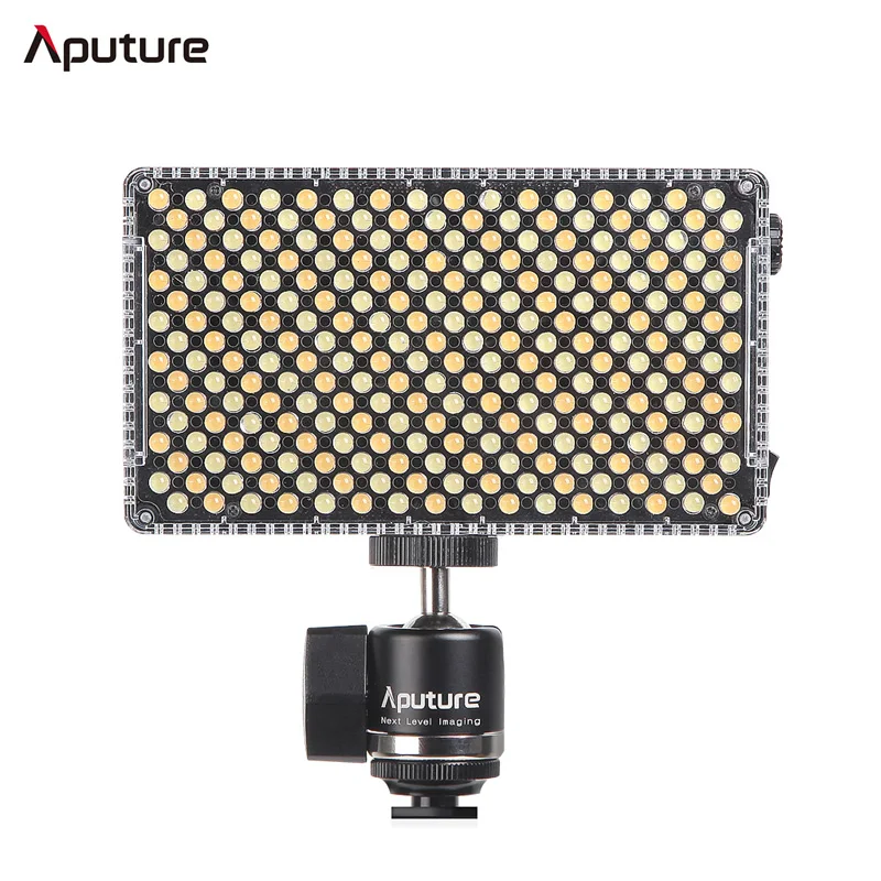 Новая вспышка Aputure Amaran AL-F7 On-Camera LED light цветовая температура 3200-9500K CRI/TLCI 95