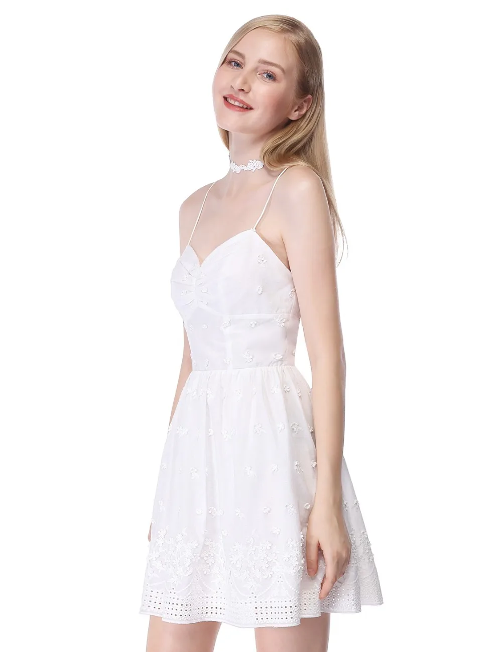 Горячая Распродажа коктейльные платья Ever Pretty бренд AS05627CR Мини Длина Короткие Повседневные Вечерние платья сексуальные женские