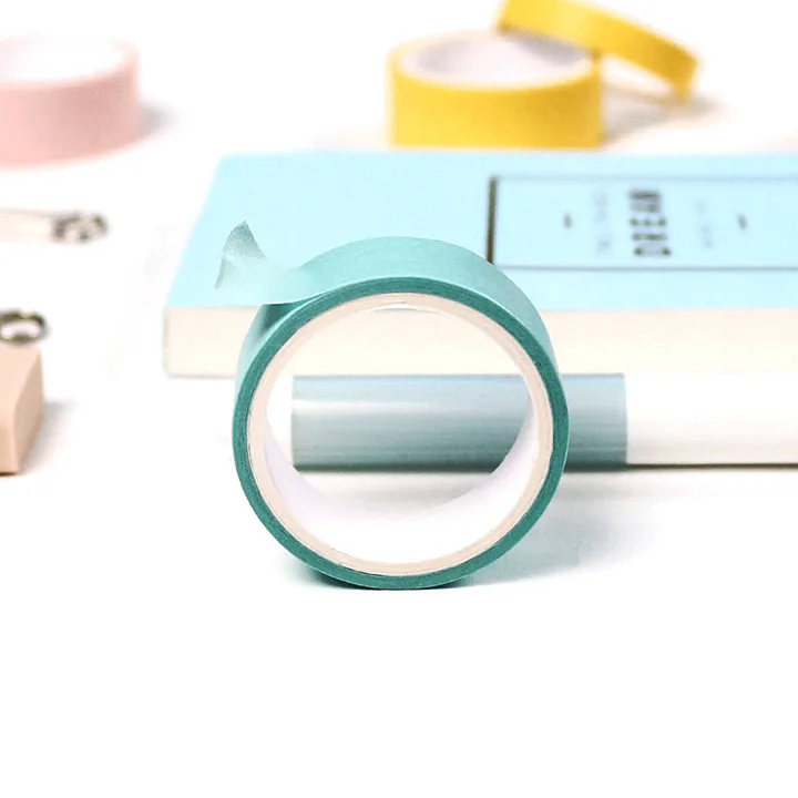 12 Цветов/пакет Макарон цвет набор декоративного скотча васи декоративные крафт