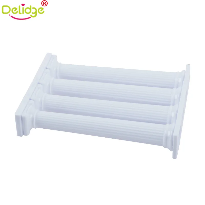 Delidge 4 шт./компл. пластиковые римские колонки для торта подставка фоторамка