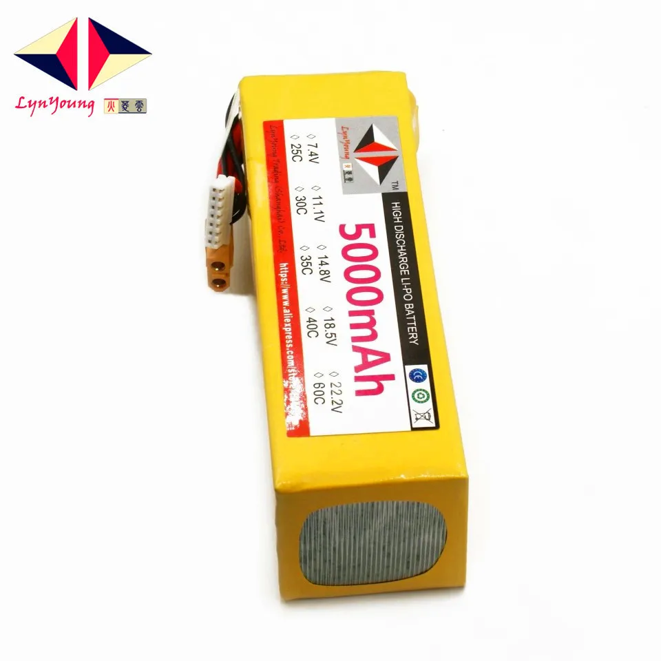 Аккумулятор HX Lipo 6S 22 2 в 5000 мАч 25C 30C 35C 40C 60C для радиоуправляемого дрона