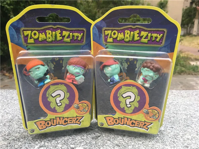 Мини-фигурки зомби Zity Bouncerz 2 + 1 специальный выпуск упаковка игрушек фигурки