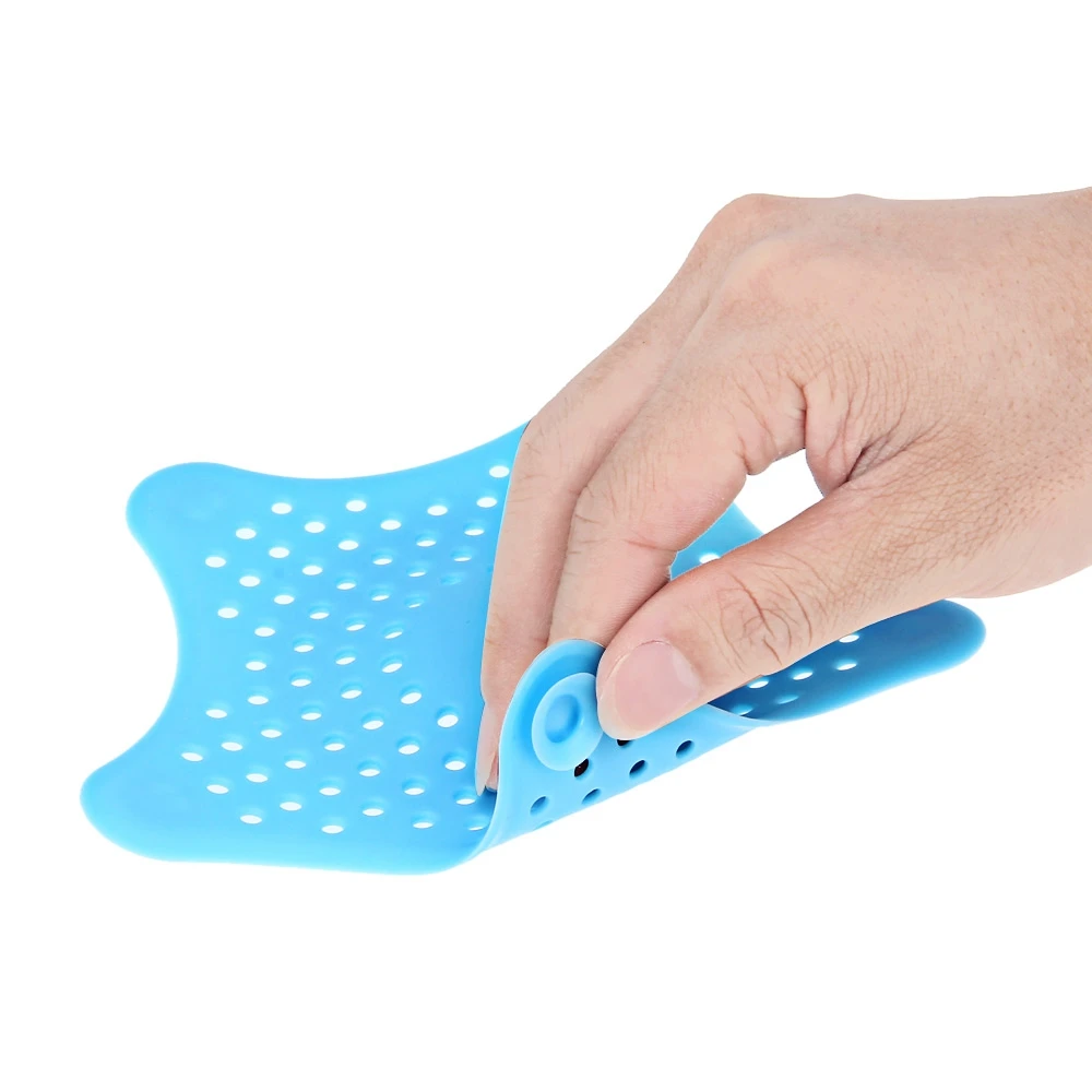 Blue Starfish Bathroom Hair Stopper Catcher Floor Drain Home Cleaning Kit of Sink Strainer Sewer Drainage Filter. | Дом и сад