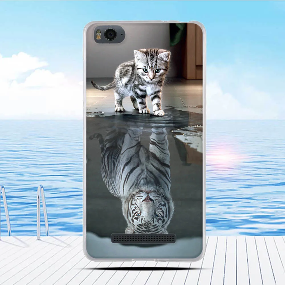For Xiaomi Mi 4i 4c Mi4i Mi4c M4i M4c Case Cartoon 3D Relief Printing Pattern Back Cover TPU Soft Silicone | Мобильные телефоны и