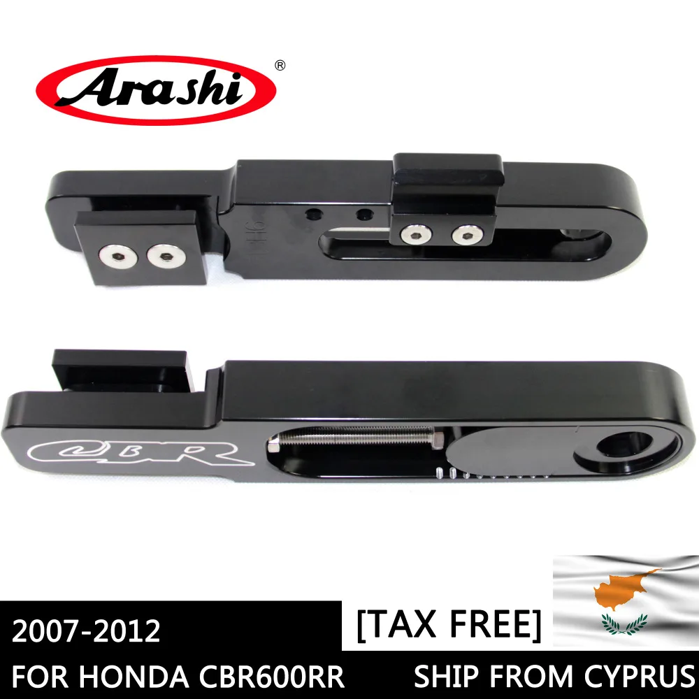 Доставка Arashi из Кипра для HONDA CBR600RR 2007 2012 удлинитель распашной рычаг CBR600 RR CBR 600