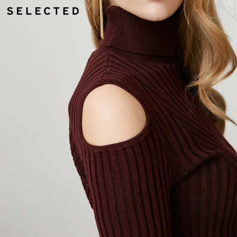 SELECTED Women's Autumn &amp Winter Wool-blend Knit Sweater S|418424518 | Женская одежда