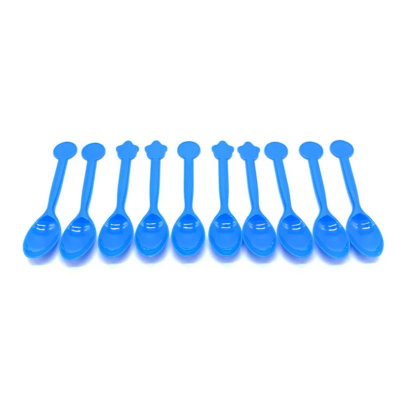 Spoons-10pcs Супергерой Дисней Человек-Паук День Рождения принадлежности чашки скатерть воздушные шары торт Топпер дети детский душ вечерние украшения - Цвет: Spoons-10pcs