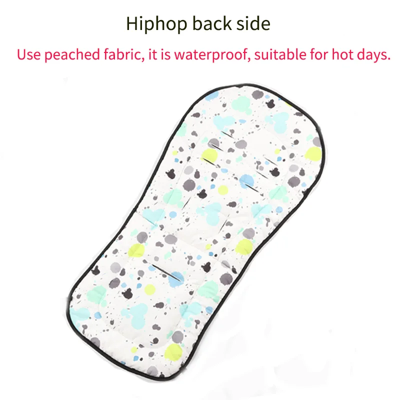 Водонепроницаемый Подушечка Для сиденья детской коляски двойная сторона