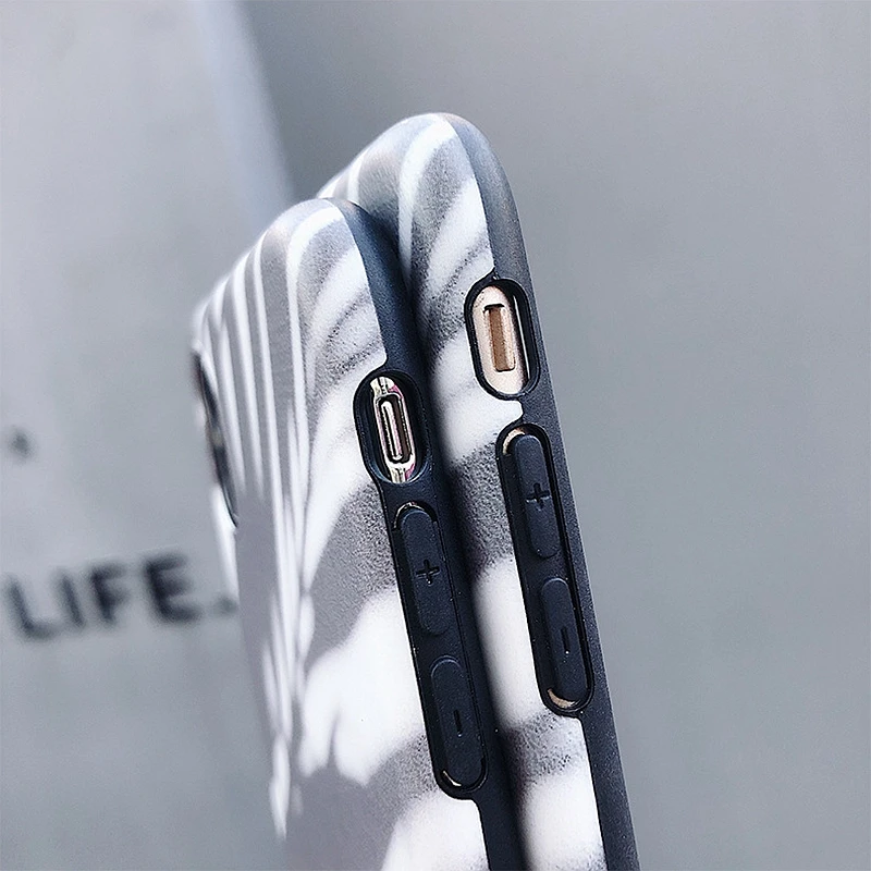 Leaf Phone Case for iPhone 6 6s 7 8 Plus X Tree Shadow 5 5s SE |