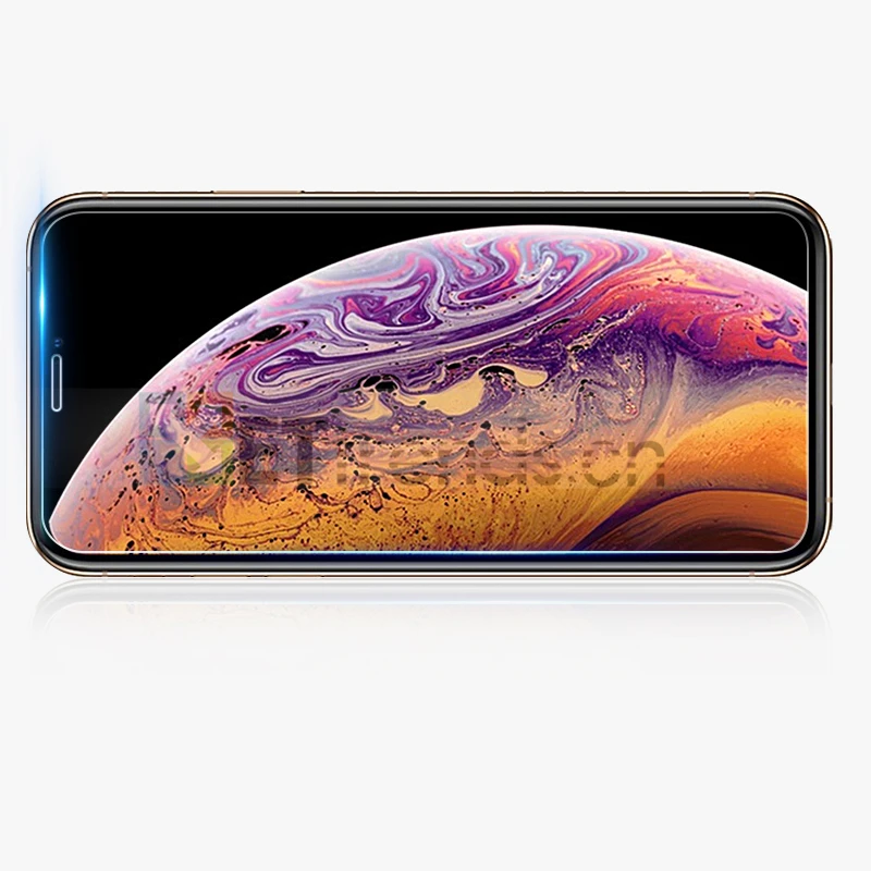 100 шт/партия iphoneXS макс. Закаленное стекло Защитная пленка для экрана без упаковки