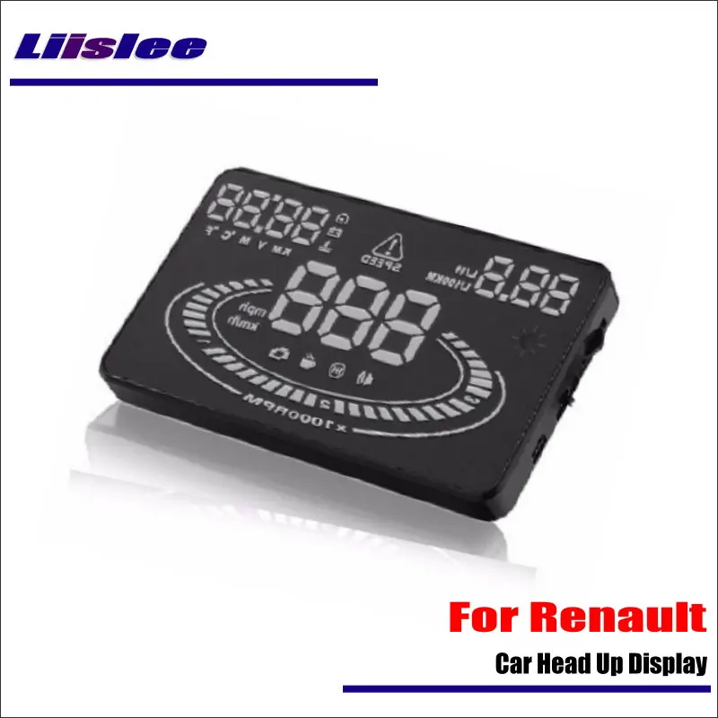 Автомобильный OBD HUD электронный дисплей для Renault Megane/Duster/Fluence 2010 2018 Авто проектор