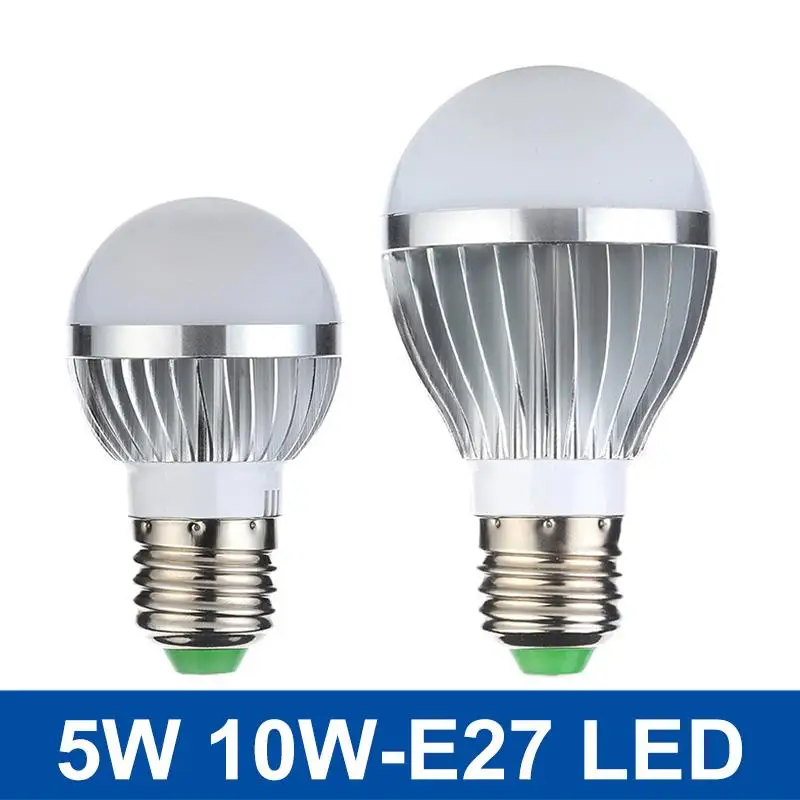 Светодиодная лампа с цоколем E27 5 Вт 10 85 265 в|lampada led|ic drivere27 5w |