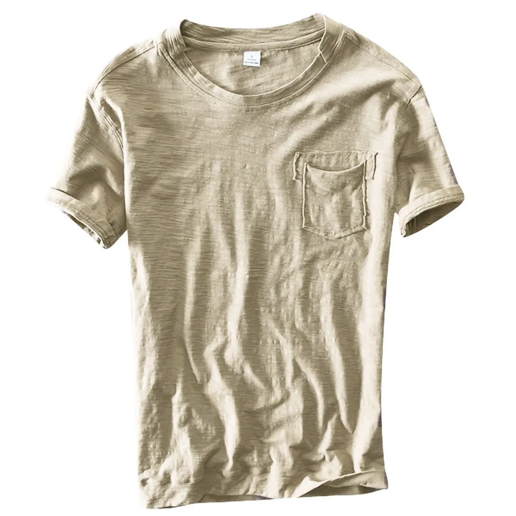 Мужская футболка с коротким рукавом канкоолд летняя из хлопка 6259|Мужские