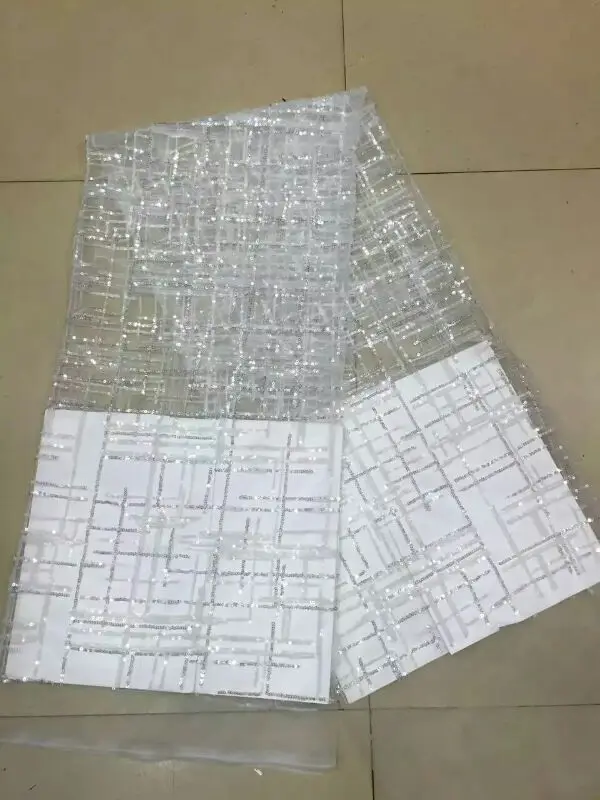 Белое Кружевное элегантное цветочное клетчатое платье с блестками кружевная