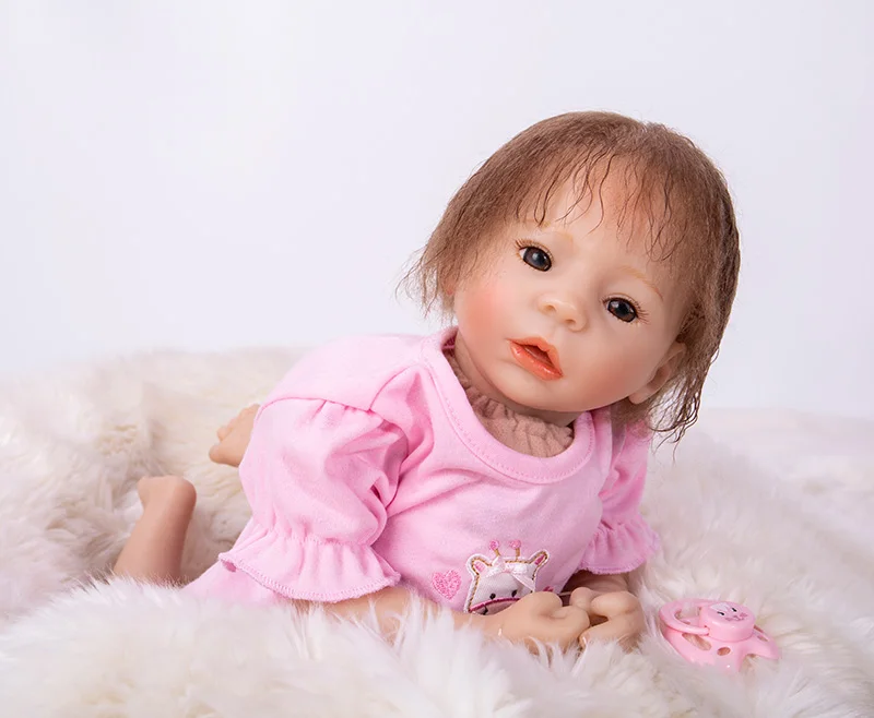 NPK Новорожденные куклы силиконовые очень милые мягкие Bebe Alive для девочек