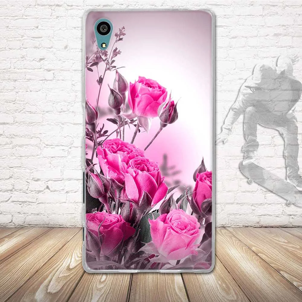 Чехол для Sony Xperia Z5 роскошный силиконовый чехол накладка с рисунком E6003 E6633 E6653 E6683
