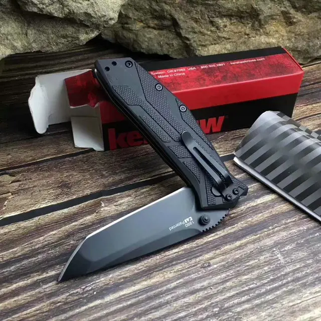 Новейший качественный тактический складной нож OEM 1990 8cr13Mov карманный с черным