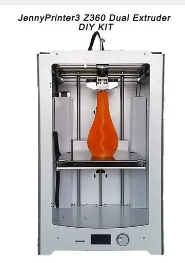 Jennyprinter 3 Z360 двойной экструдер высокая точность и большой объем 3D-принтер набор