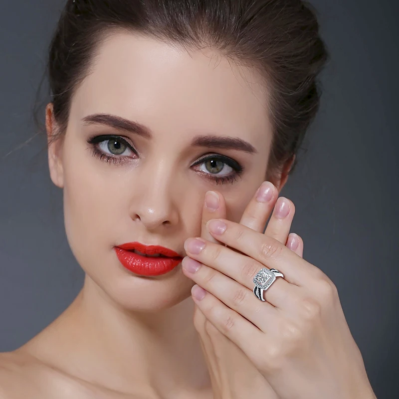 Женское ювелирное изделие из серебра 100% пробы|ring for|rings for womenrings women stone |