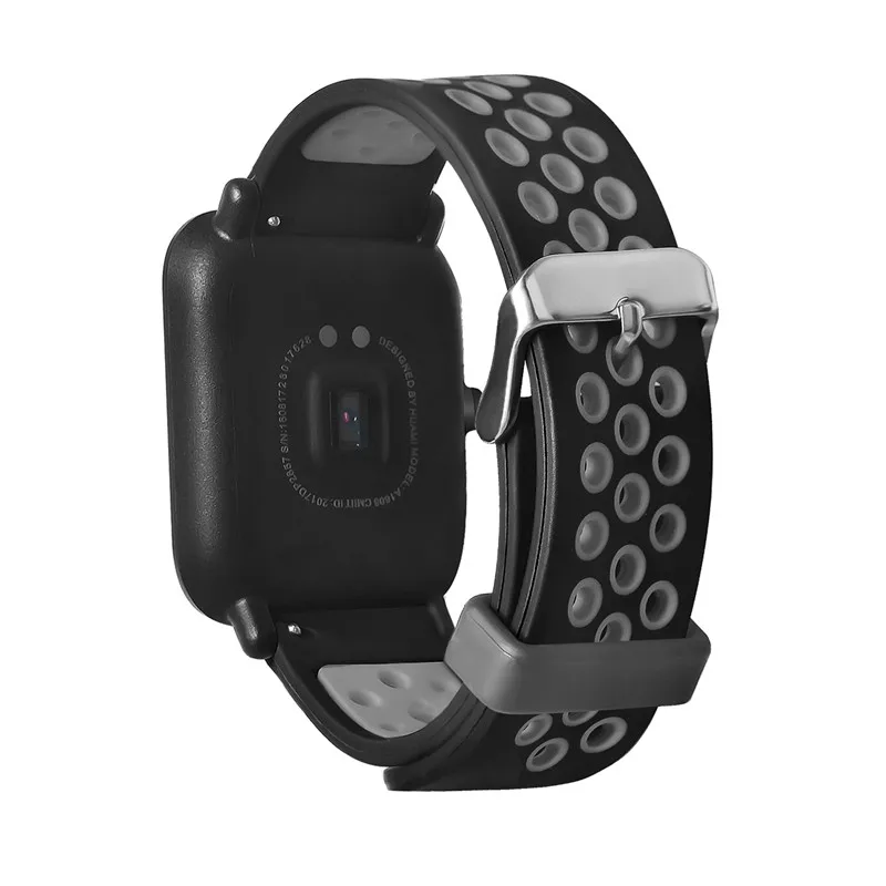 3в1 Для Xiao mi Hua mi Amazfit Bit ремешок BIP PACE Lite Молодежные умные часы mi Fit braceket+ силиконовые полосы+ мягкий чехол+ 2 пленки для экрана