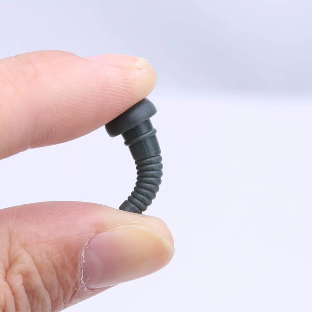 25 шт. Прочные мягкие безопасные свинцовые зажимы из ПВХ с Вертлюг карп рыболовные