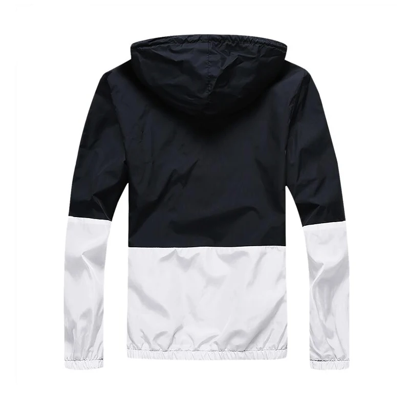 Осень 2017 г. Новая куртка Для мужчин модные высокое качество Легкая повседневная с