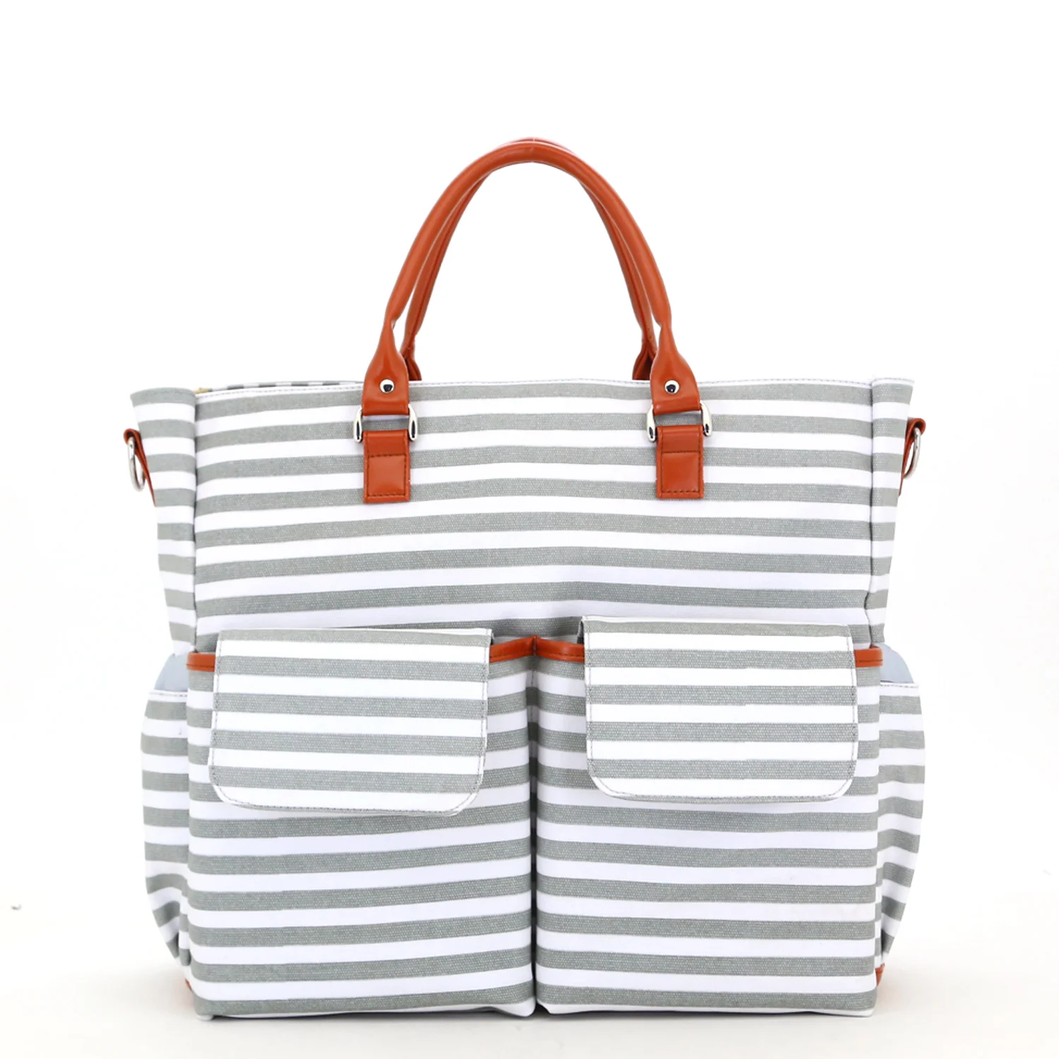 

Diaper Bag With Changing Pad Baby Bag Tote Multifunction Mother Mummy Maternity Bag For Wheelchair Pram Waterproof Bag
