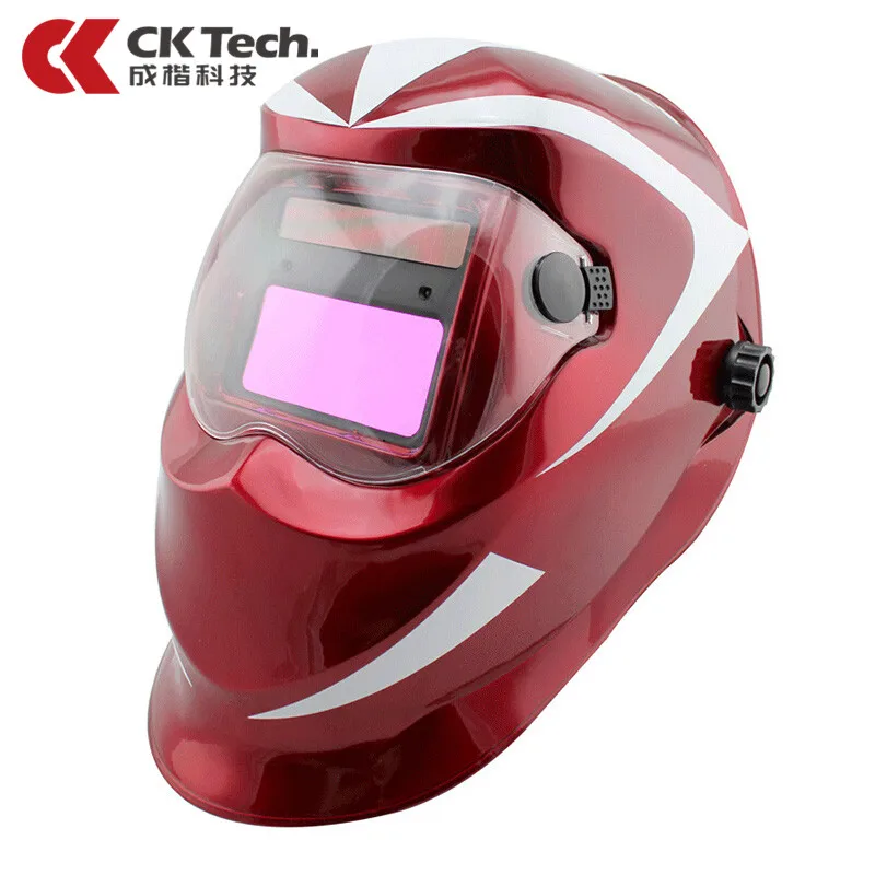 CK Tech. Солнечная энергия авто затемнение сварочный шлем маска объектива 93*43 см на голову термостойкий сварочный колпачок УФ Защита
