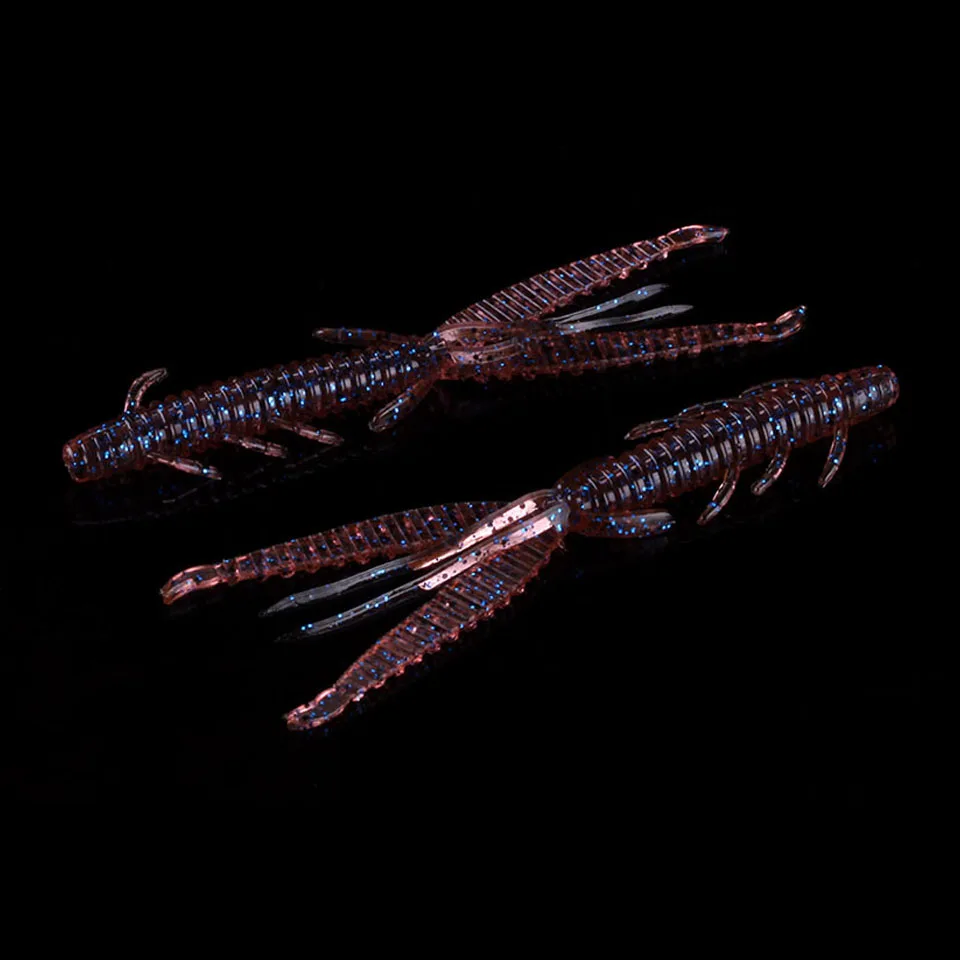 WALK FISH 4 шт./лот 8 см/10 см мягкие креветки рыболовные приманки Pesca Isca Искусственные воблеры Мягкая силиконовая приманка рыболовные снасти