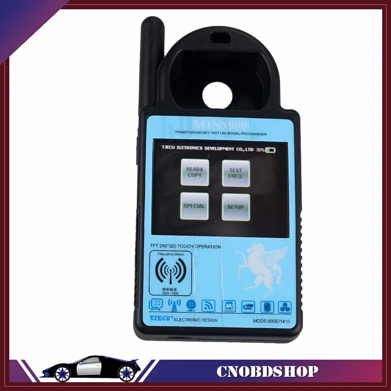 V1.15 ND900 мини транспондер ключ программист для TOYO ключ OBD II ключ PRO
