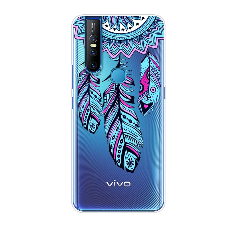 Чехол с рисунком для Vivo V15 Pro мягкий силиконовый чехол телефона Fundas |