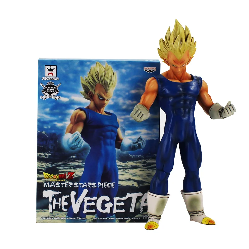 MSP Dragon Ball Z Son Goku Gohan Vegeta Trunks Vegetto Gotenks Frieza Freeza Figure Toy Anime Super Saiyan Model Dolls - Цвет: Vegeta A With Box