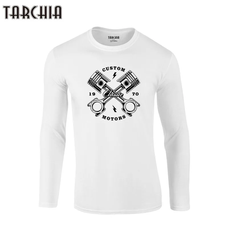 Новинка 2021 футболки TARCHIA брендовая одежда мужская футболка трендовая облегающая