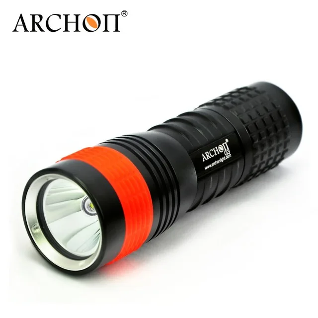 ARCHON G3 фонарик для дайвинга CREE XP-G2 R5 max подводный 100 метров водонепроницаемый IP68 6500k