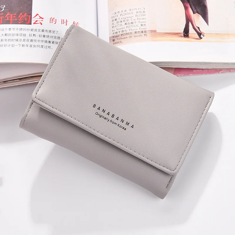 ssadassa New Women's Wallet Purse mini short 3 Fold Multi-functional casual money wallets coin pocket card holder K0082 | Багаж и