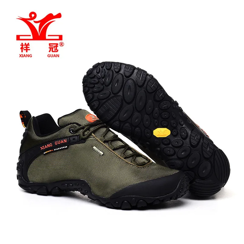Xiangguan 2016 Ткань Оксфорд человек Army Green Спорт на открытом воздухе обувь наивысшего